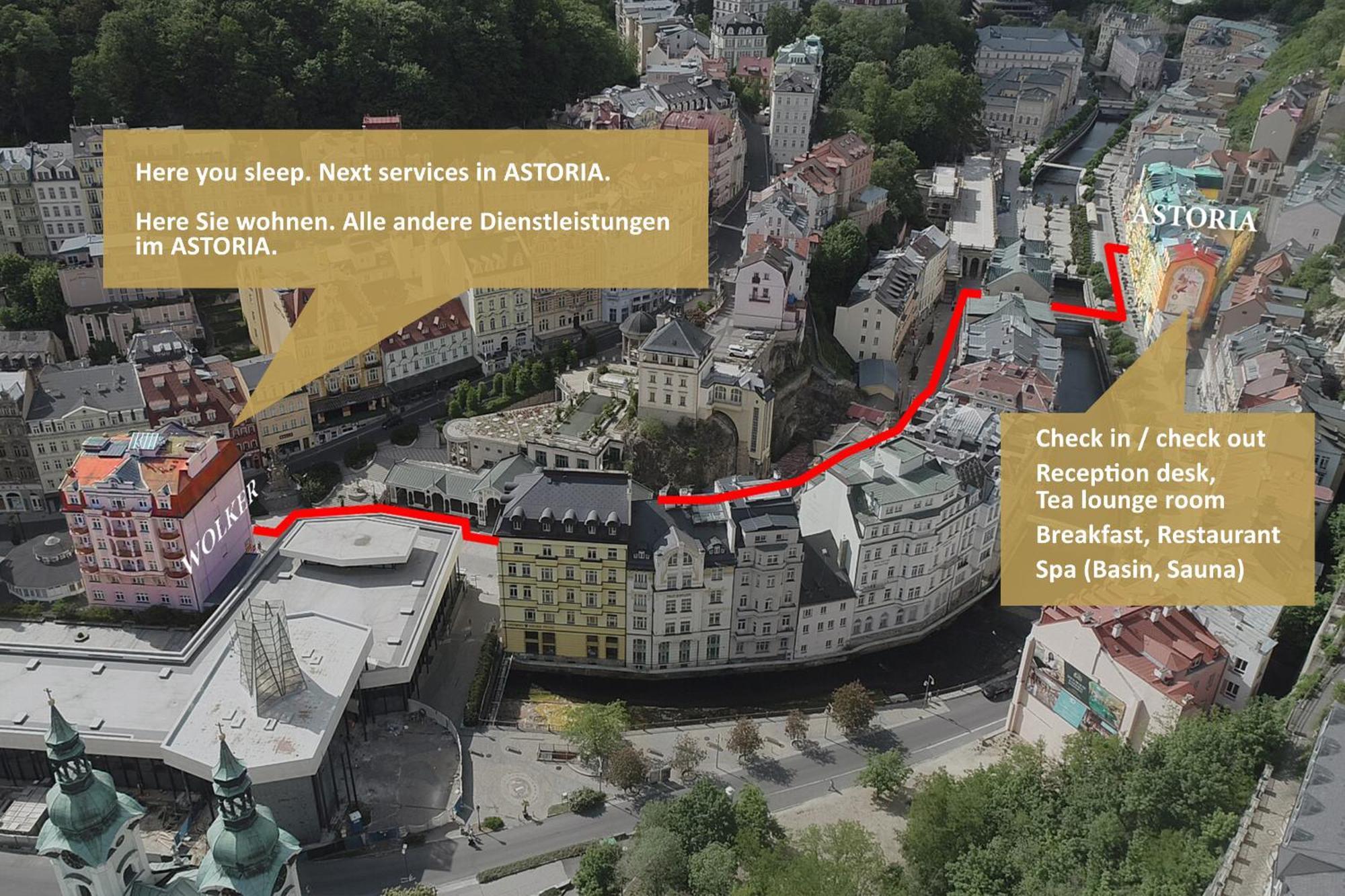 Art Deco Wolker By Astoria Hotel & Medical Spa Karlovy Vary Bagian luar foto